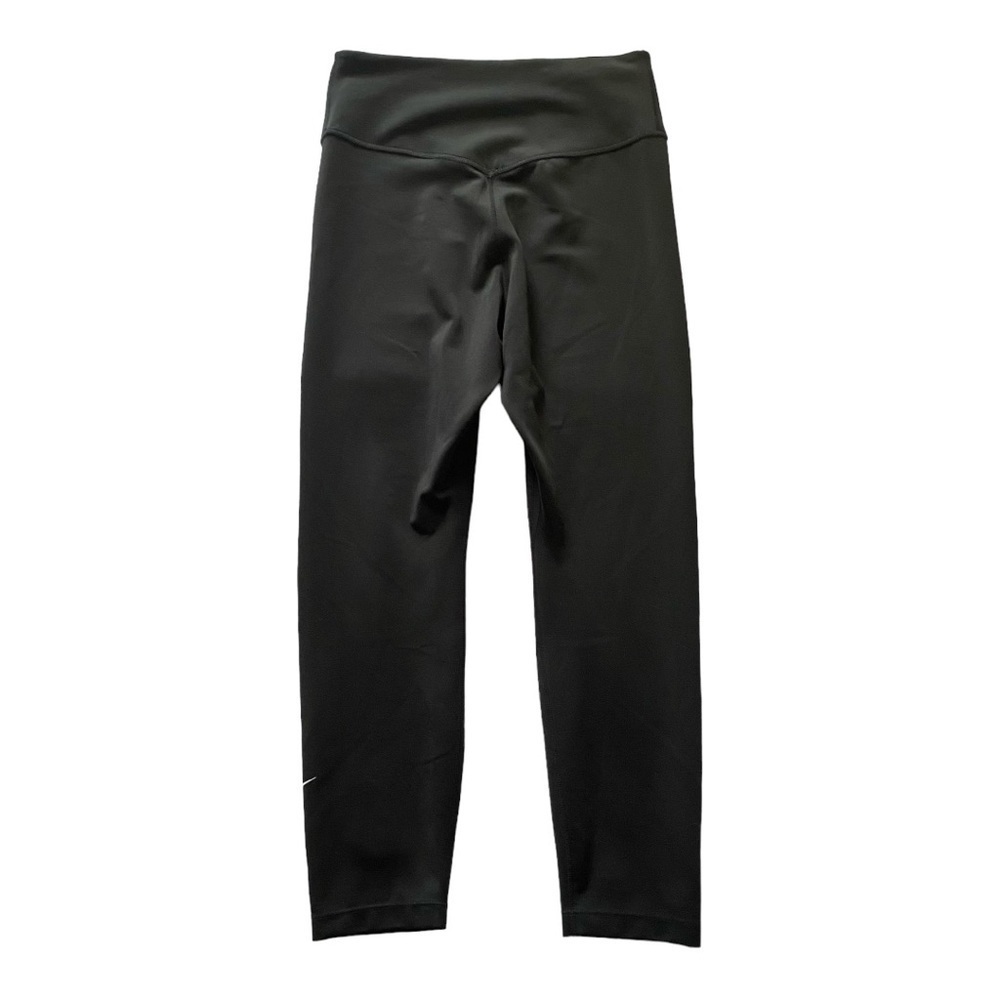 #2-NIKE-BLACK DRI FIT LEGGINGS CROPPED-SIZE SMALL